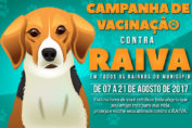 Campanha de vacinação contra a Raiva 2017