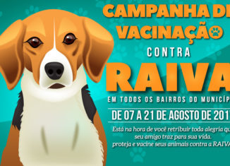 Campanha de vacinação contra a Raiva 2017