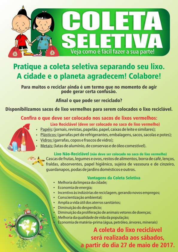 Cartaz Coleta Seletiva Seletiva