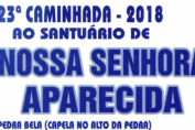 Cartaz Caminhada Bragança a Pedra Bela 2018