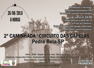 2ª Caminhada Circuito das Capelas 2018