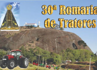 Cartaz Romaria de Tratores 2021 em Pedra Bela-SP